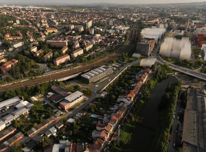 vizualizace napojení Markéty Kuncové © město Brno
