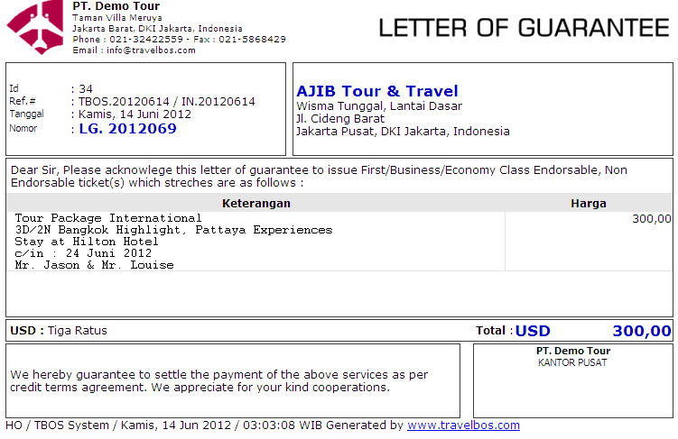 I have the skill and experience to be one of the candidates for this job. Travelbos Front Office Aplikasi Travel Agent Program Travel Online