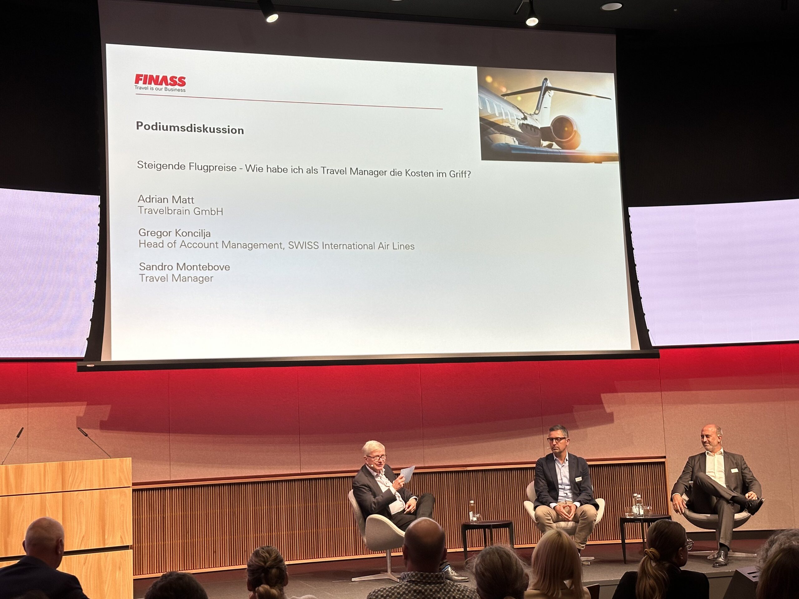 Finass Business Travel Workshop 2023 - Diskussion um steigende Flugpreise 2