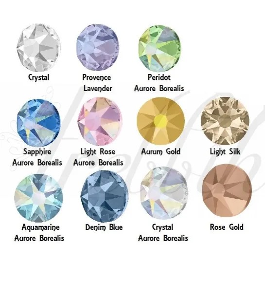 X Large Swarovski Shimmer Crystals Swarovski Tooth Crystals Tooth Jewelry