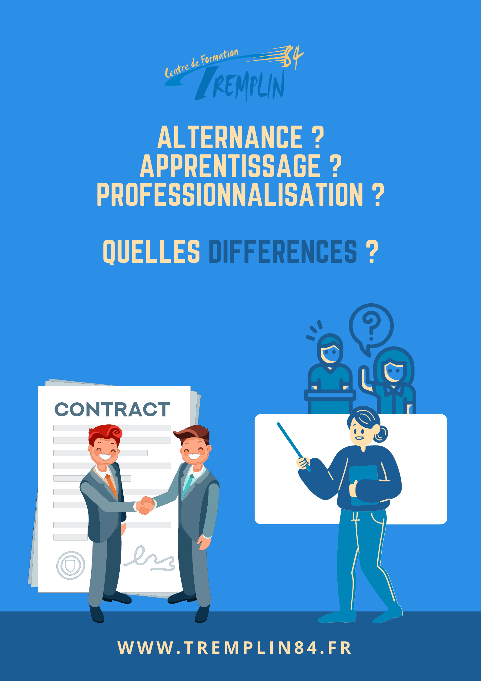 Le statut d'alternant vous permet de bénéficier d'un dispositif d'aides financières. Alternance Apprentissage Ou Professionnalisation Quelles Differences