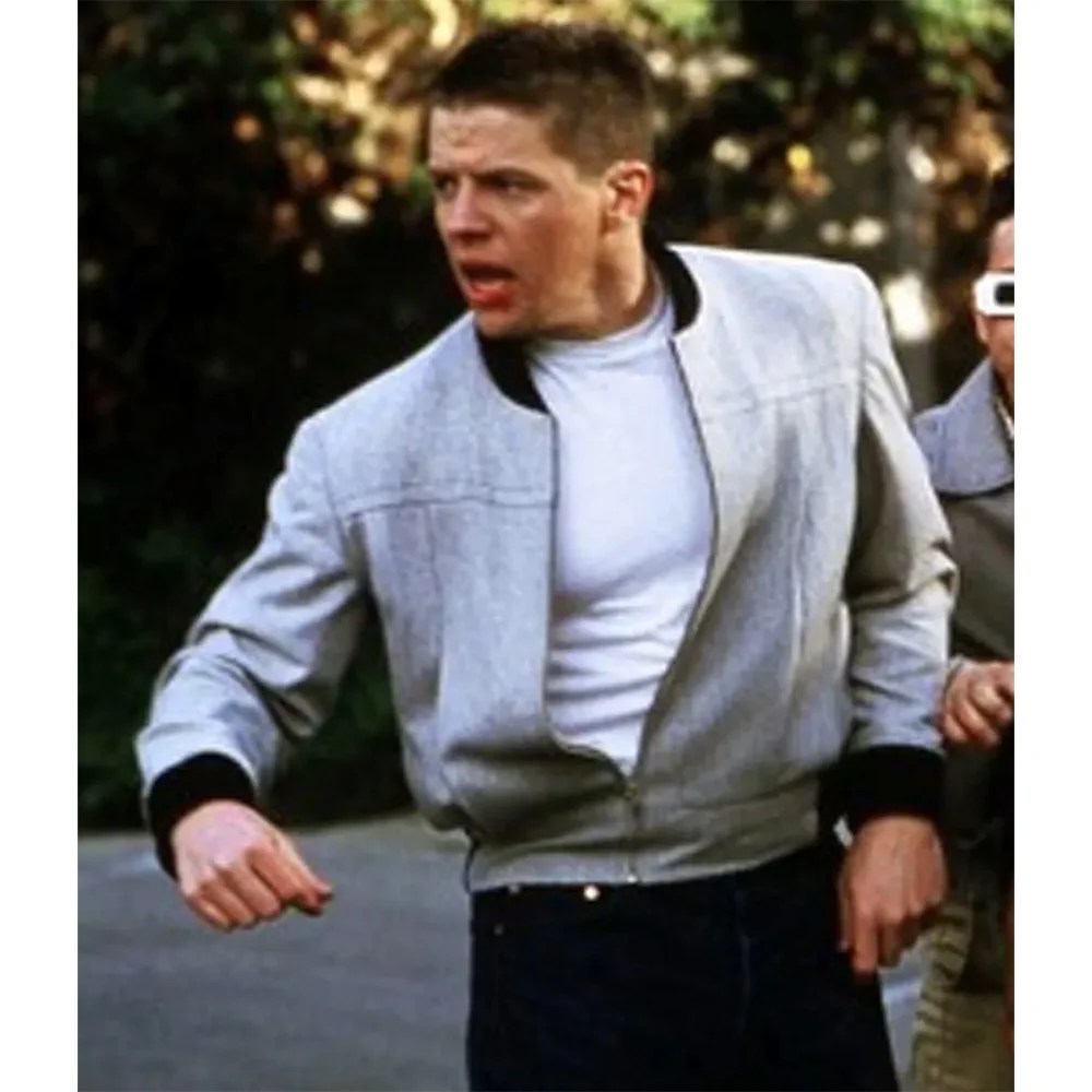 Thomas F Wilson Back To The Future Bomber Jacket