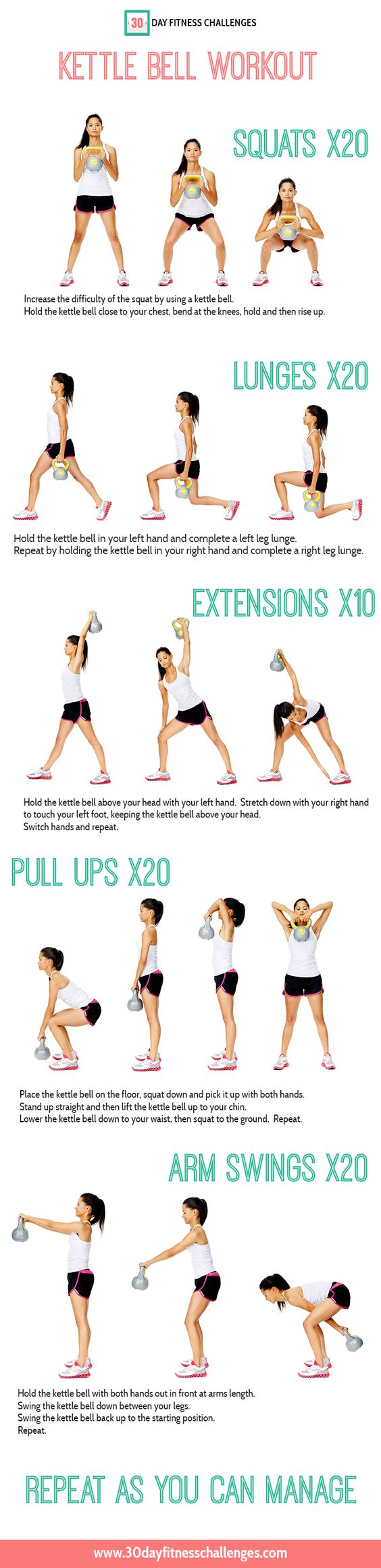 31 killer kettle bell workouts that will burn body fat