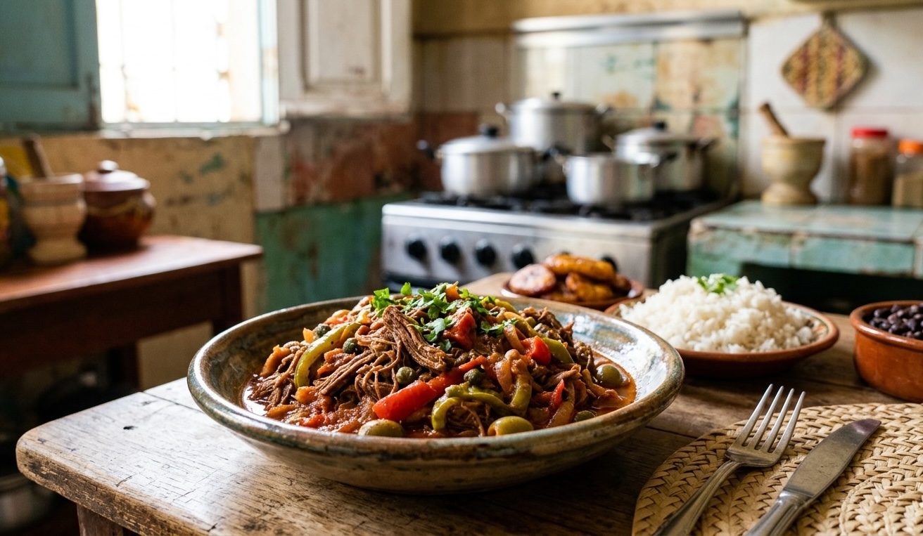 authentic Cuban ropa vieja Havana