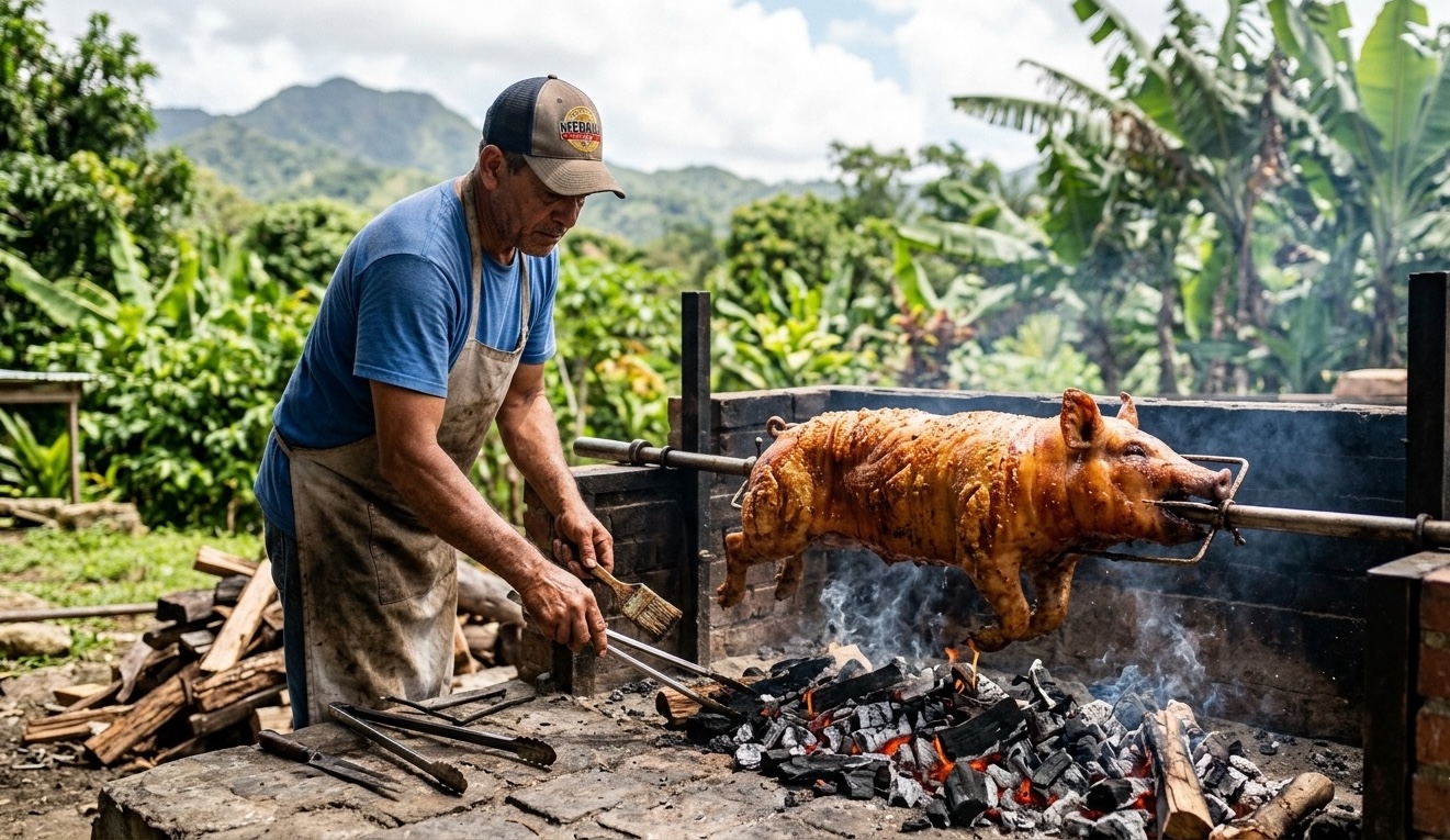 Puerto Rico lechón Guavate road trip