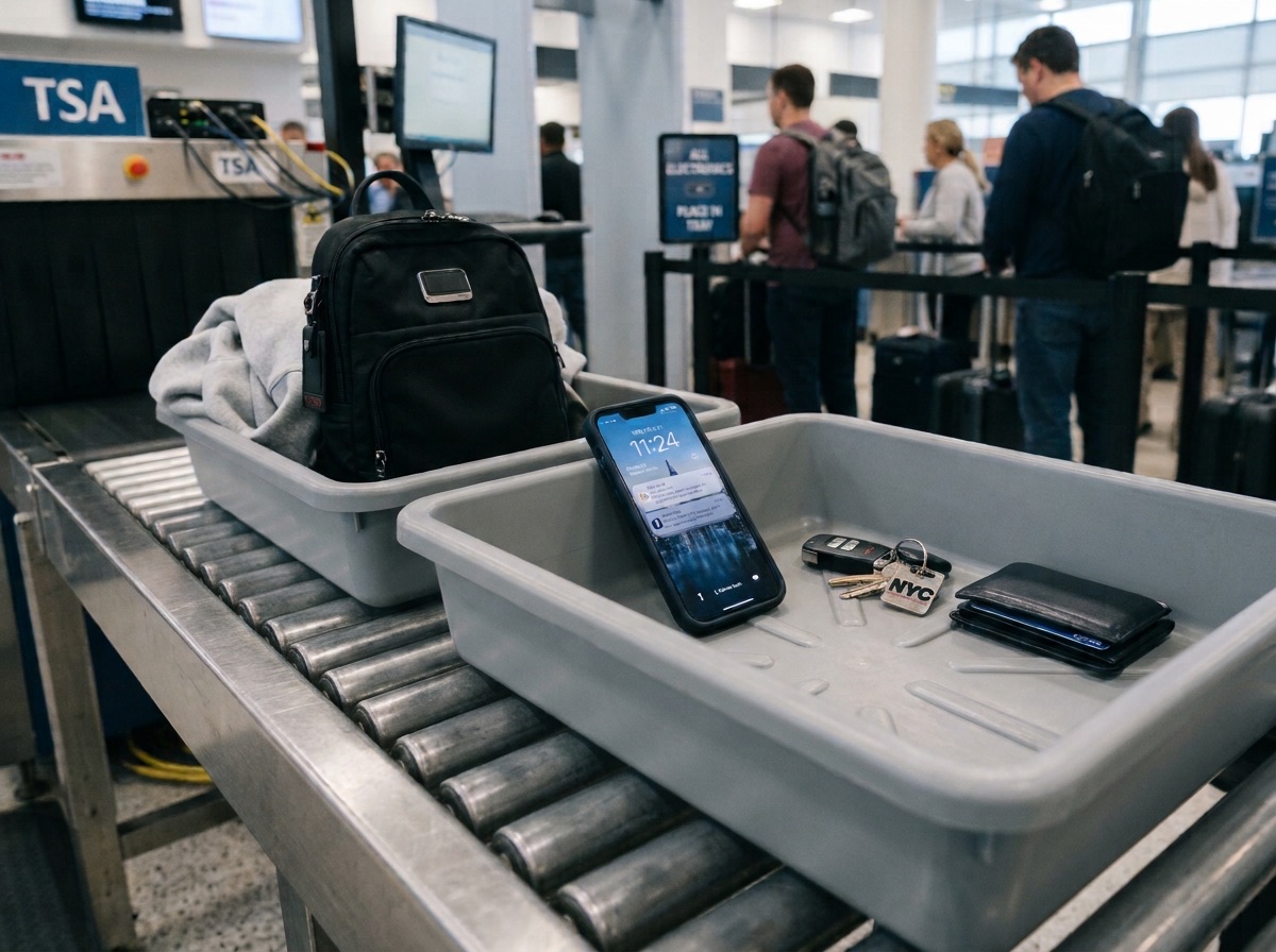TSA bins