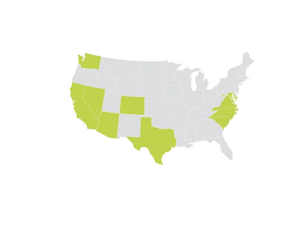 Tri pointe homes locations