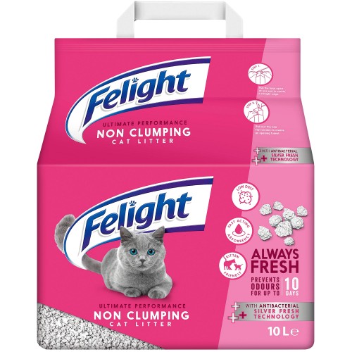 Felight antibacterial cat litter (10 litre)