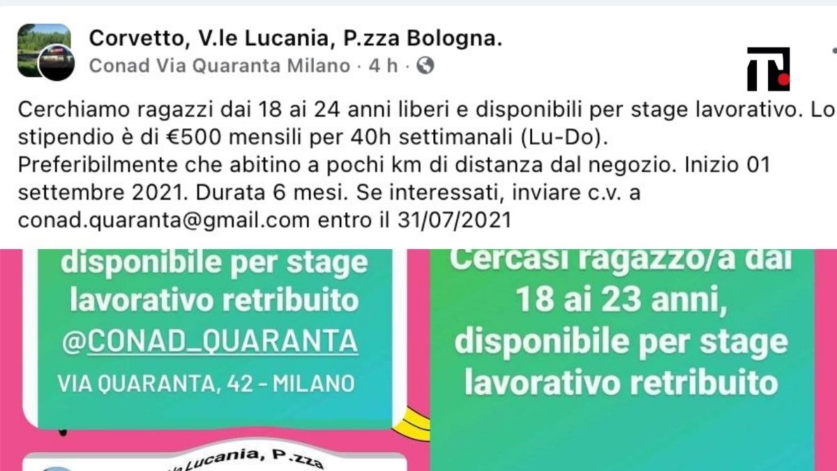 Conad, Stage Di Lavoro A 500 Euro Per 40 Ore Ma Offerte Sconto Ai Clienti Per La Vittoria Dell'italia A Wembley. È Bufera Sulla Catena 675_x_1200_jpg