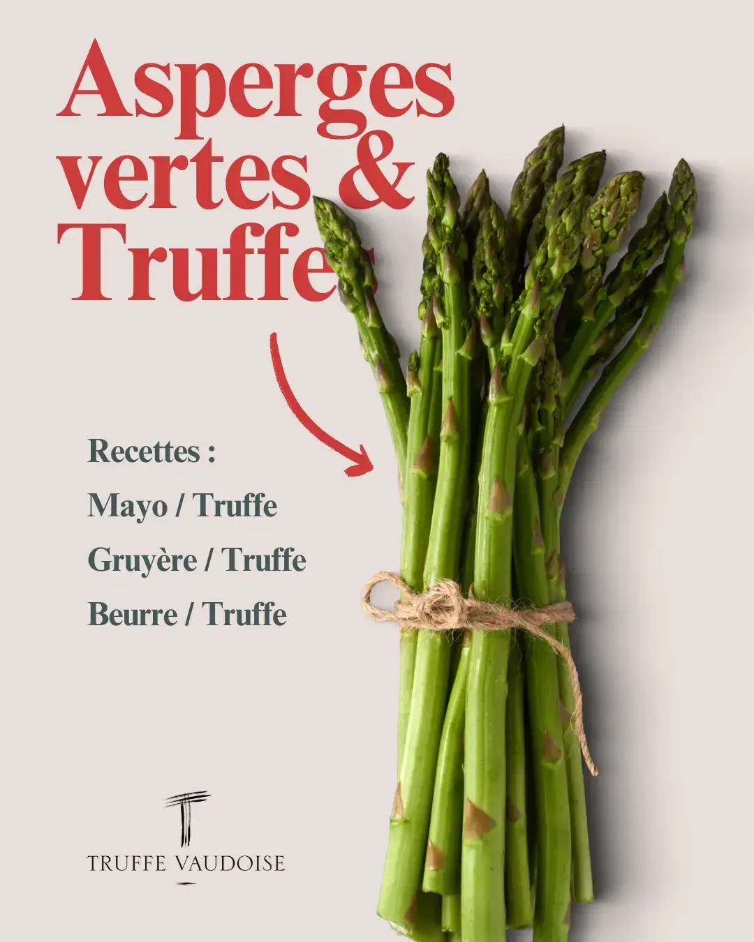 asperges vertes & truffes
