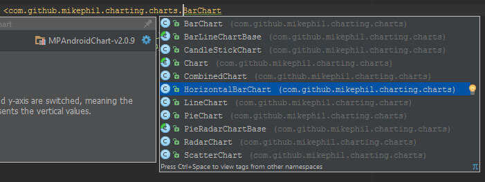 Android Chart Example: MP Android Chart library - Truiton