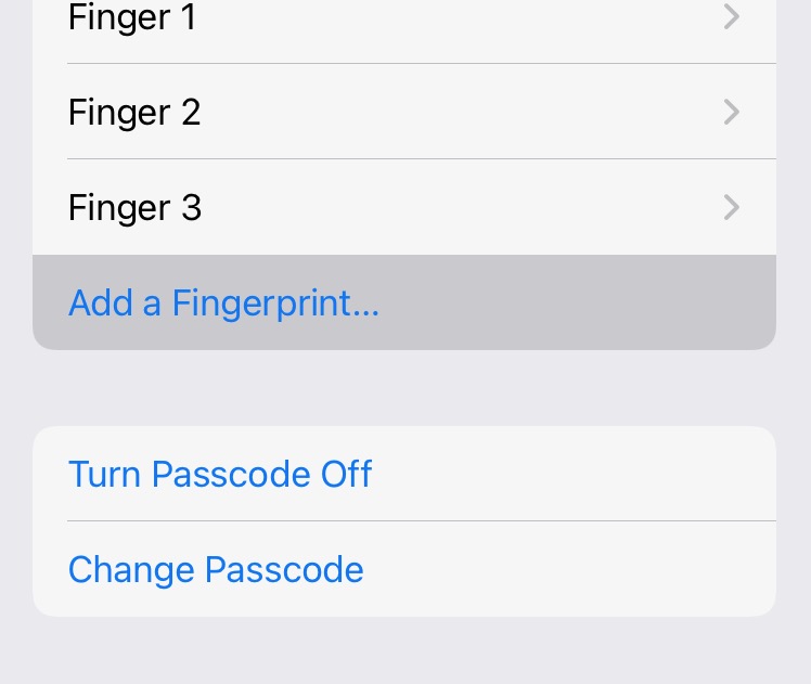 How to Add Another Fingerprint to Your iPhone