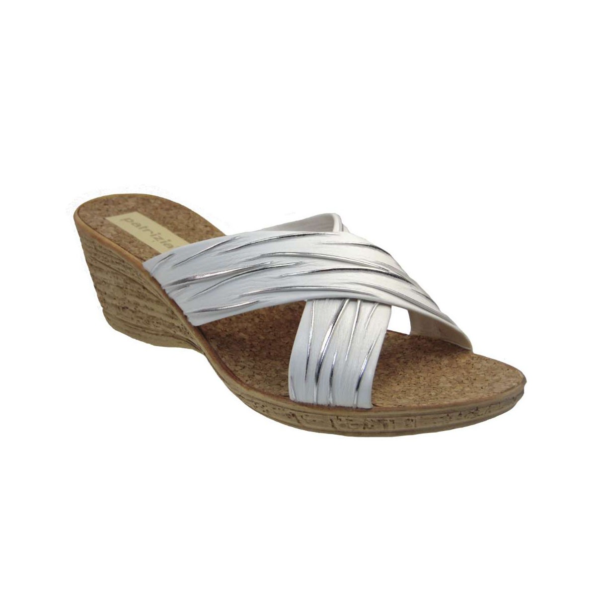 Patrizia Patrizia 501 Παντόφλα Λευκή 2025