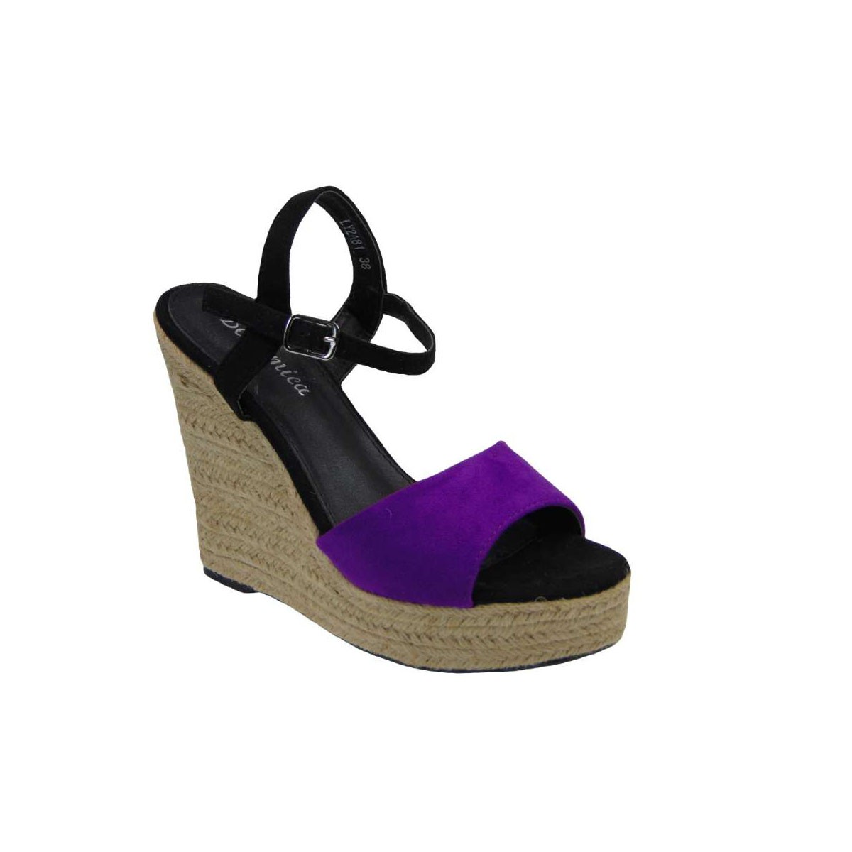 Tsimpolis Shoes LY2A81 Πλατφόρμα Από Τεχνόδερμα Μώβ