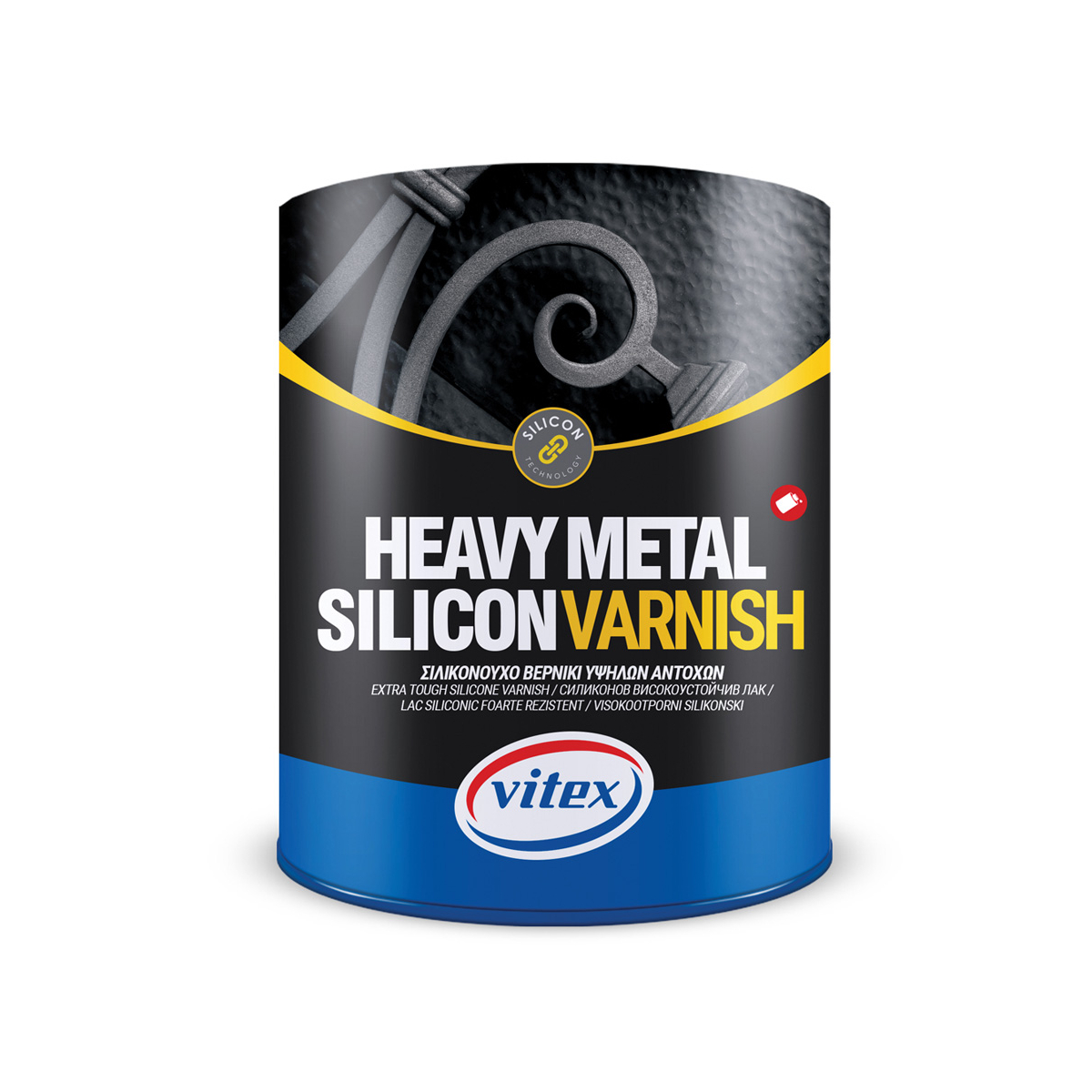 Heavy Metal Silicon Varnish Σιλικονούχο Βερνίκι Άχρωμο Satin