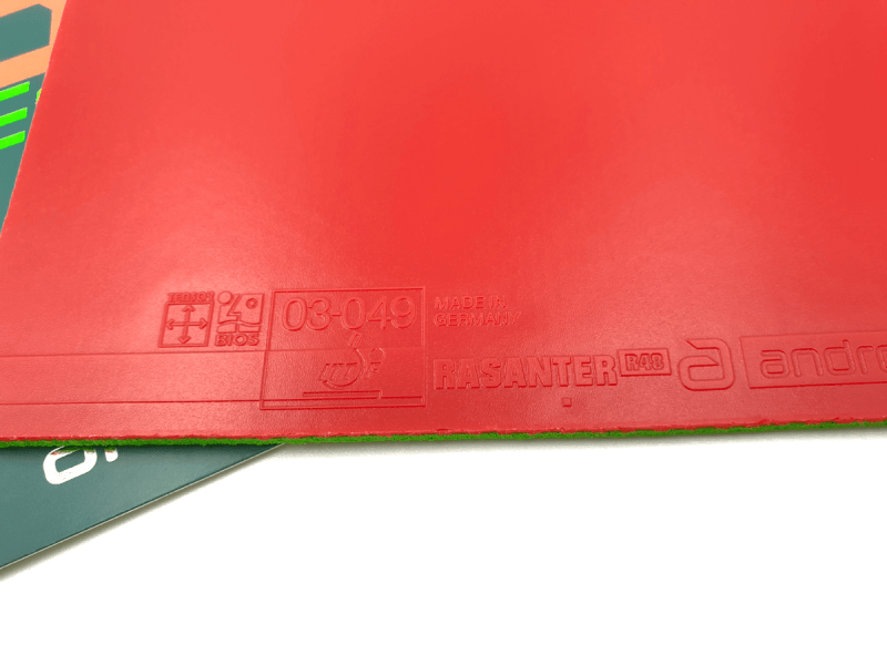 andro Rasanter R48 Topsheet