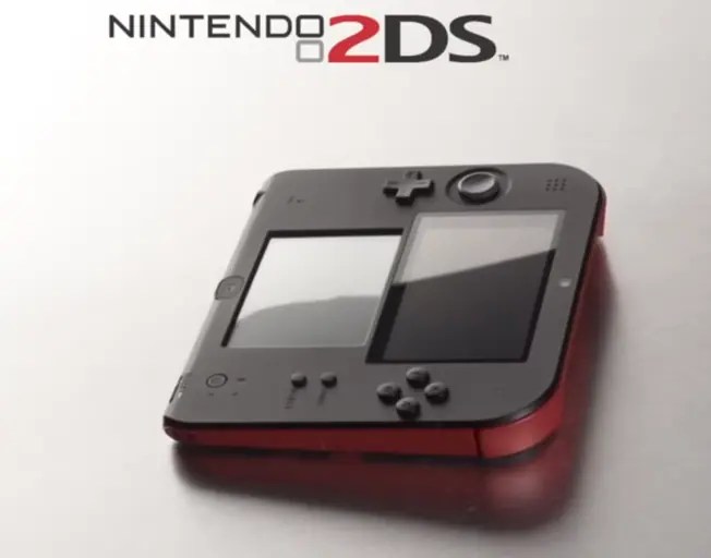 entry level gaming handheld announced by Nintendo, the Nintendo 2DS