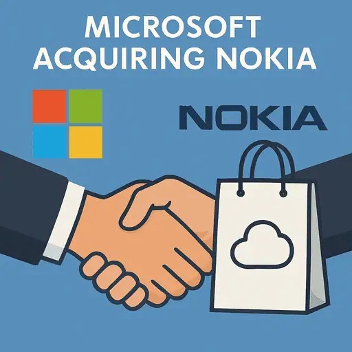 Microsoft to acquire Nokia’s devices & services business, license Nokia’s patents and mapping services