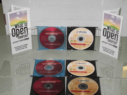 TTCS OSSWIN DVD available at our TTCS SFD booth at Trincity Mall, Trincity on Sat Sept 18 2010 from 10am-5pm