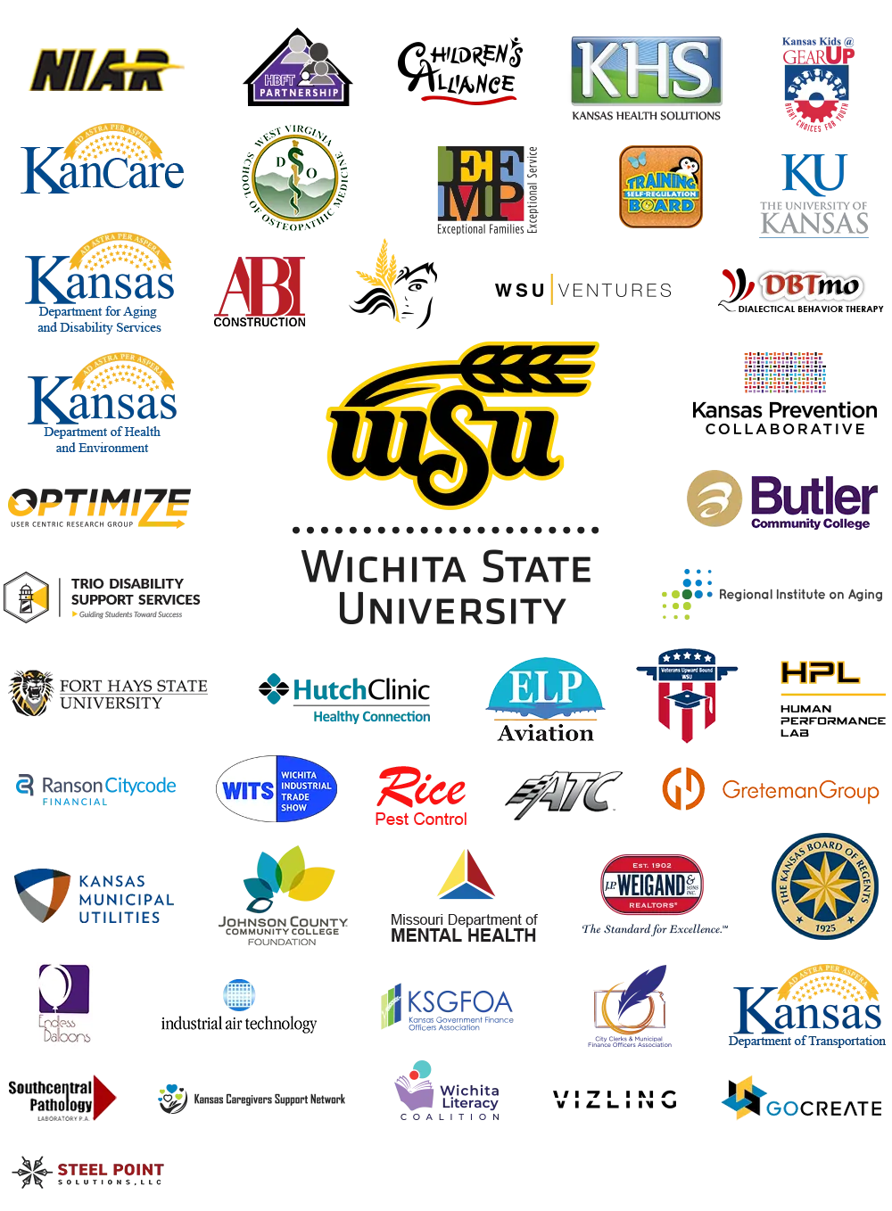 collage of T3 partner logos