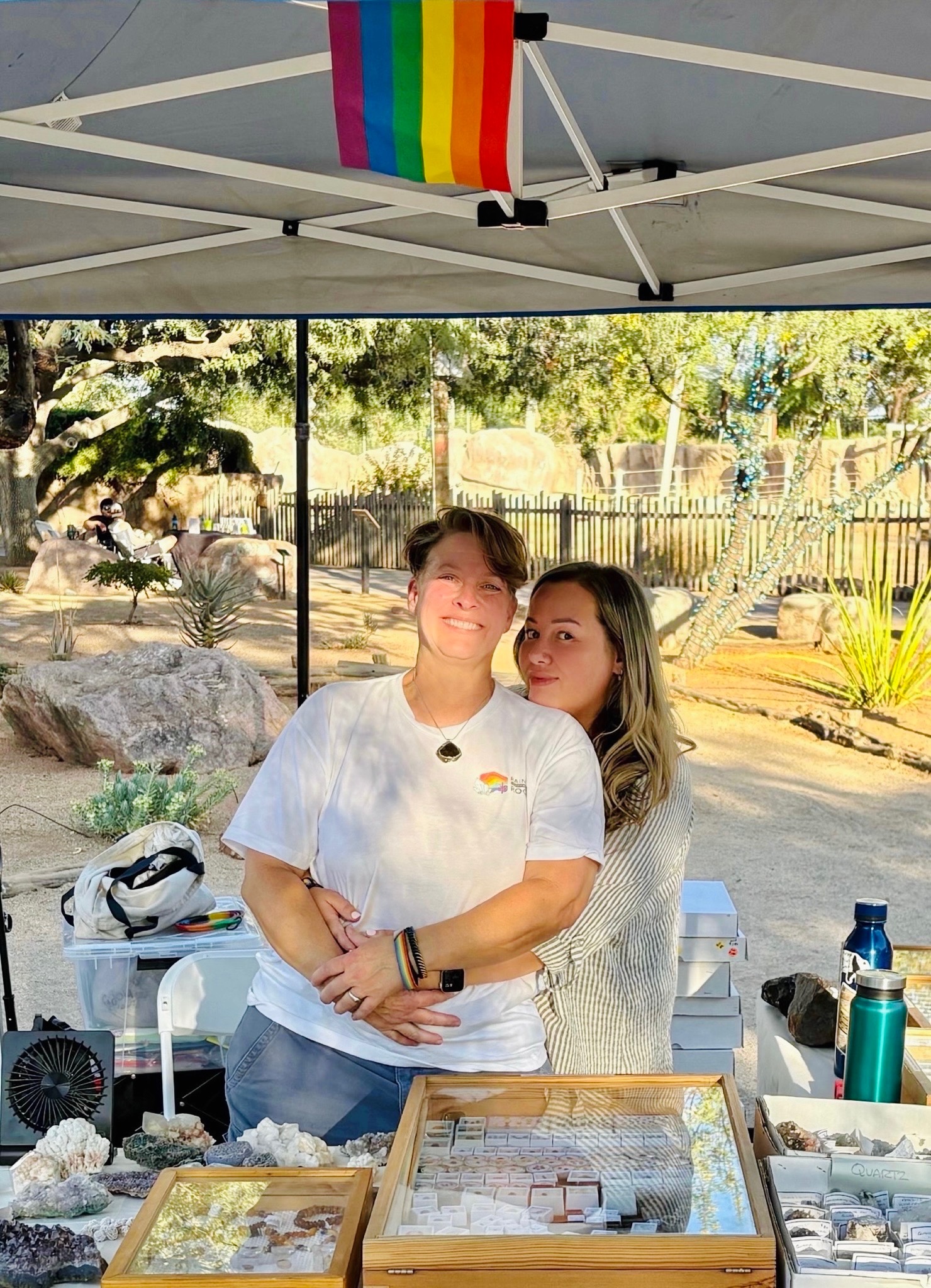 Rocks In Her Hands: Tucson geologist and her partner carve community from stone