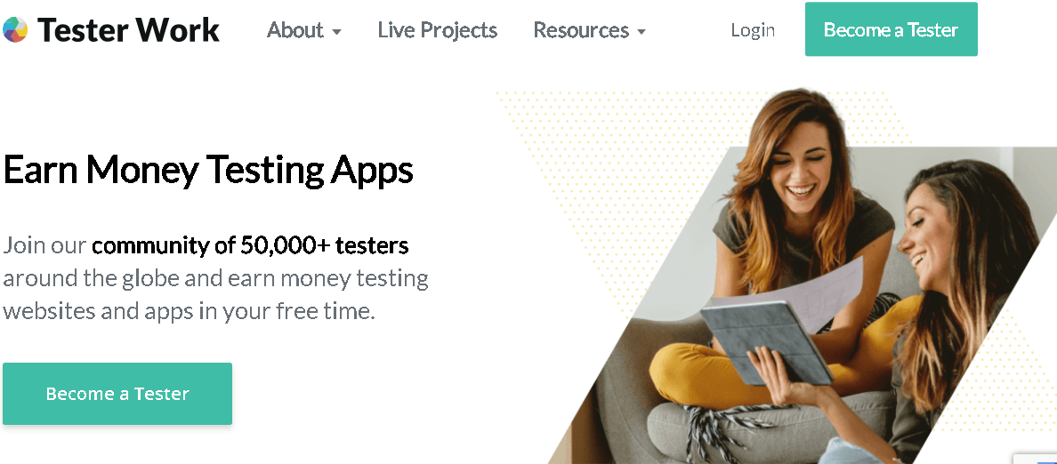 Pantalla Inicial Tester Work - 🧪 TESTERWORK Test User RESE&Ntilde;A 2025 &ndash; [Trabajos Tester Online en Casa]