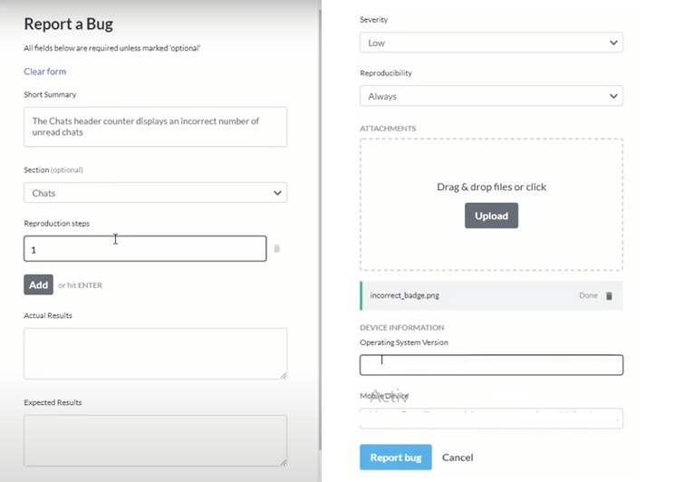 Report a Bug - 🧪 TESTERWORK Test User RESE&Ntilde;A 2025 &ndash; [Trabajos Tester Online en Casa]