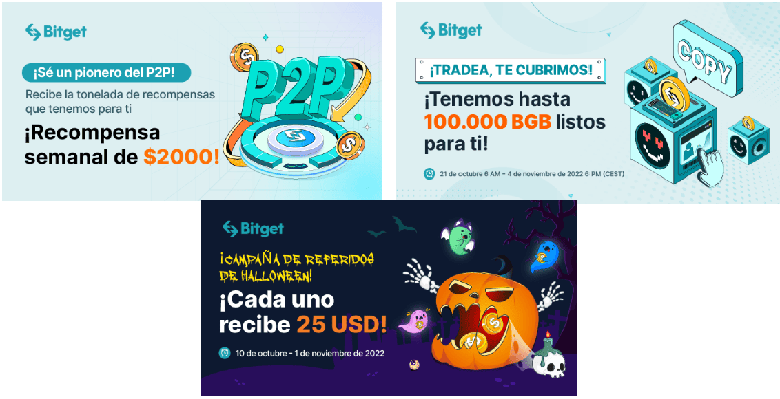 Bitget Promo2 - 5 exchanges de criptomonedas: revisi&oacute;n y promociones en 2026