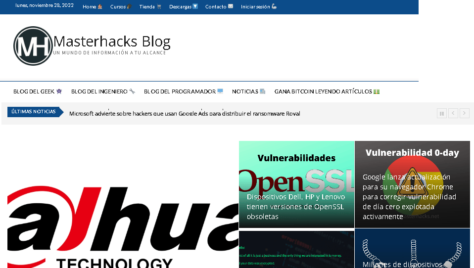 Intro Blog - 🥽 Masterhacks Blog: Gana Bitcoin Todos los D&iacute;as con esta Web Secreta