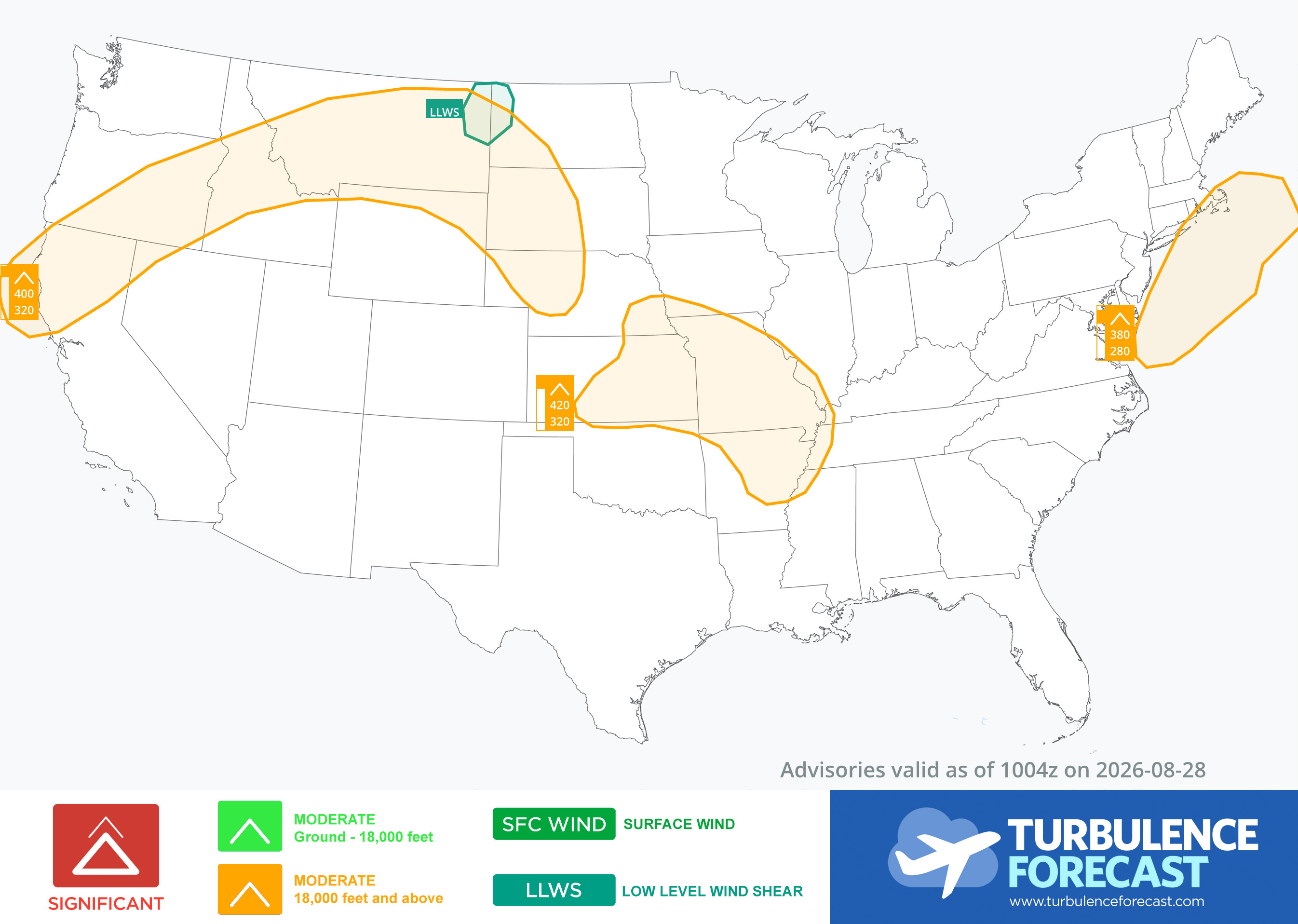 Turbulence Forecast The Best Automated And Human Powered Turbulence Airmets Nova 