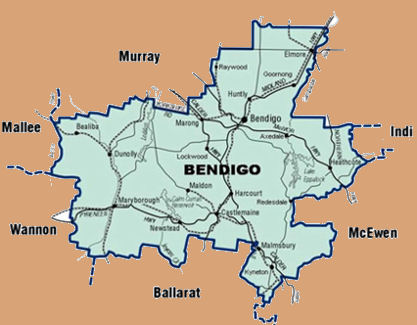 Bendigo Map Bendigo Map 