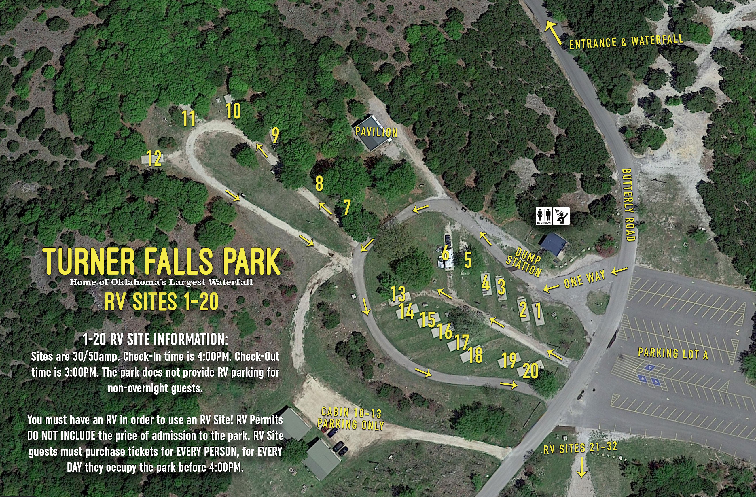 Turner Lake Park Map At George Buttenshaw Blog TFP RV Sites 1 20 