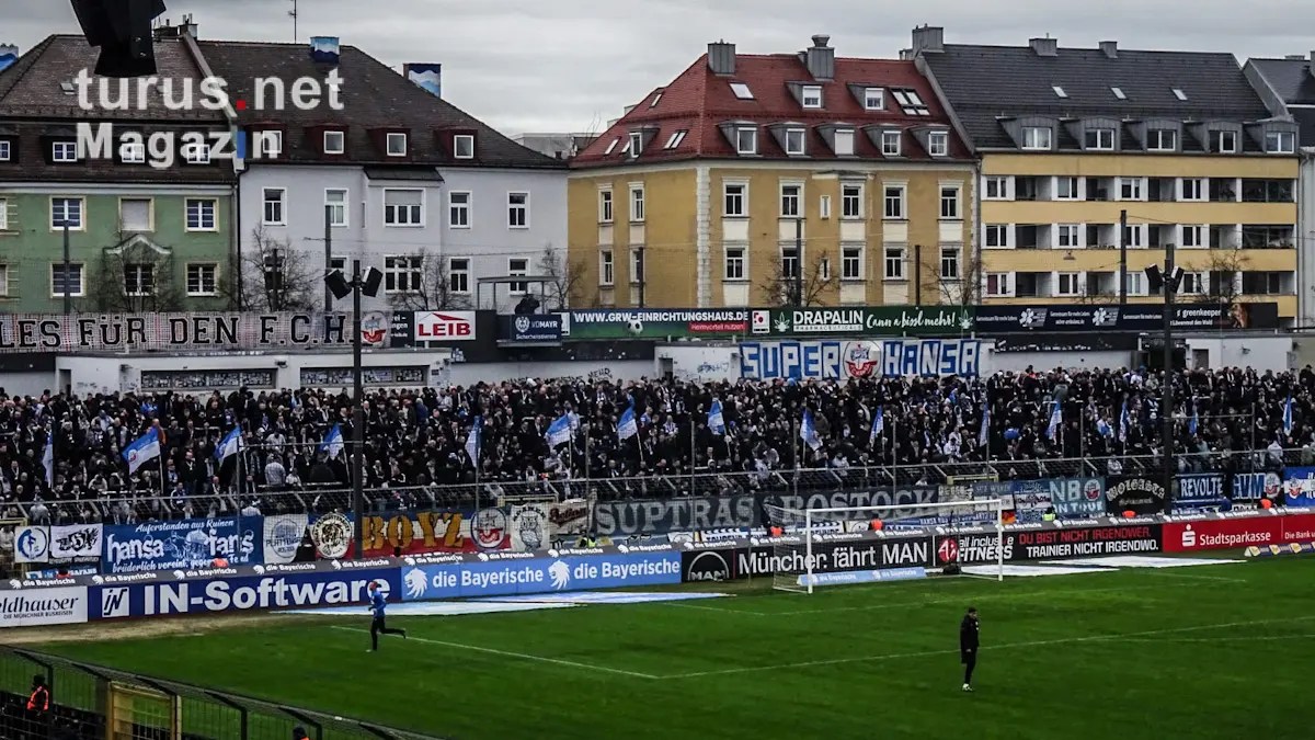 TSV 1860 vs. Hansa Rostock: Sechzig Bier in München