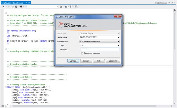 Database First Approach Of Entity Framework In Asp Net Mvc 4 Example - Best Sunset Arts in Full HD