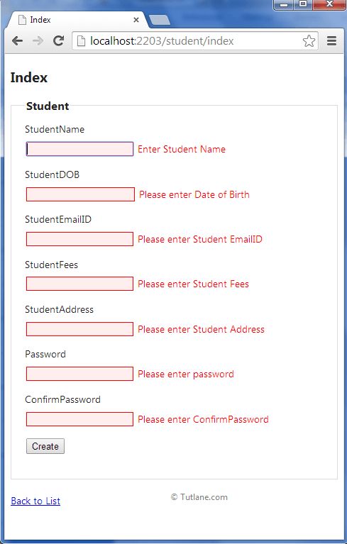 Use Data Annotations In Asp Net Mvc To Validate Model Data With Example Tutlane - Best Ocean Photos in Ultra HD