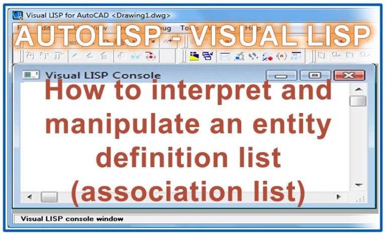Advanced List Functions With Autolisp In Autocad Tutorial Autocad - Premium Ocean Art Gallery - Desktop