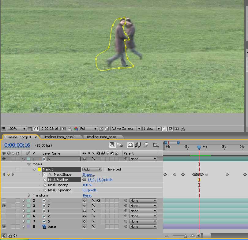 after effects tutorial: CLONARE O MOLTIPLICARE VELOCEMENTE PERSONE TECNICA 2