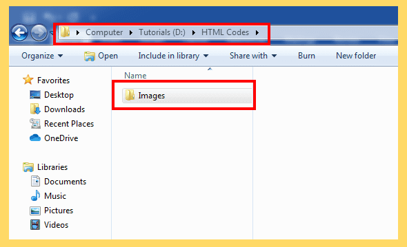 Inserting Images in HTML