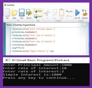 Important MS Small Basic Programs For Class 6 | TutorialAICSIP