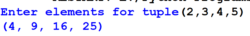Tuple Program 1 - Practical File Term 2 Computer Science Class 11