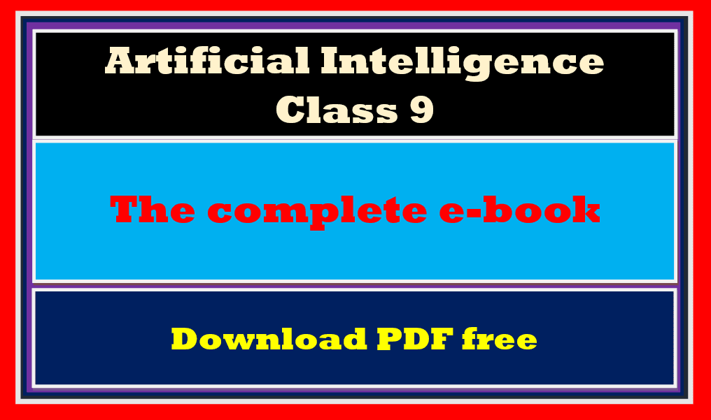 Artificial Intelligence Class 9 Book