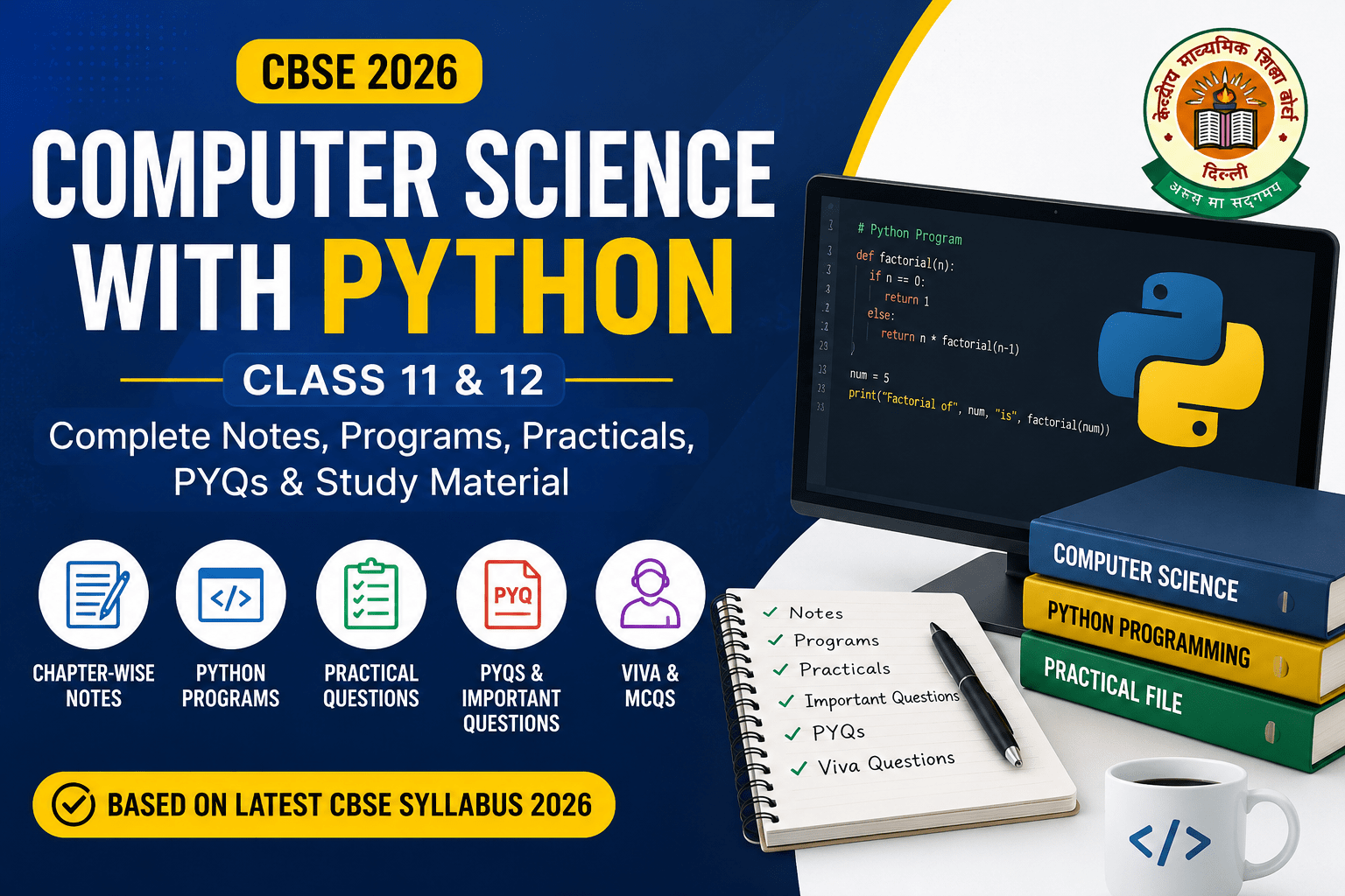 Computer Science with Python CBSE