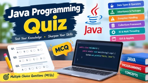 Java Programming MCQ Quiz