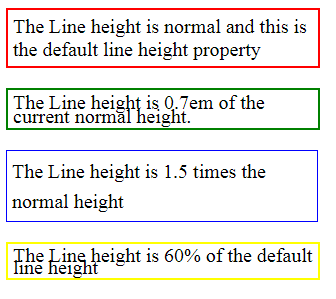 CSS Text — TutorialBrain