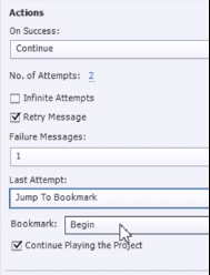 Adobe Captivate Add bookmark Action: TutorialBrain