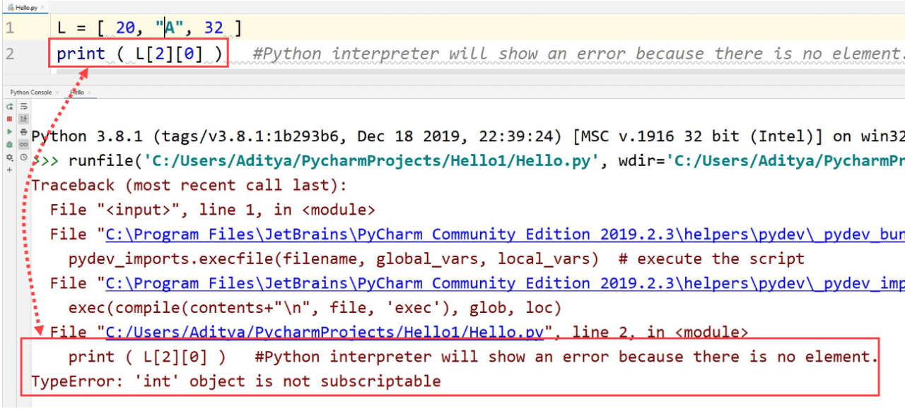 Python List — TutorialBrain