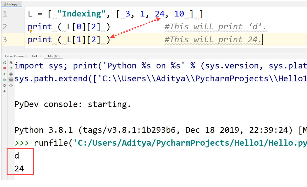 Python List — TutorialBrain