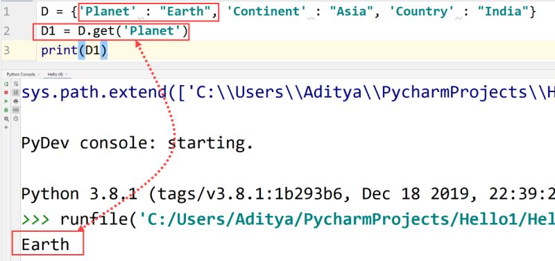 Python Dictionaries Tutorialbrain - Premium Mountain Art Gallery - Mobile