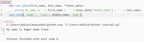 Python Functions — TutorialBrain