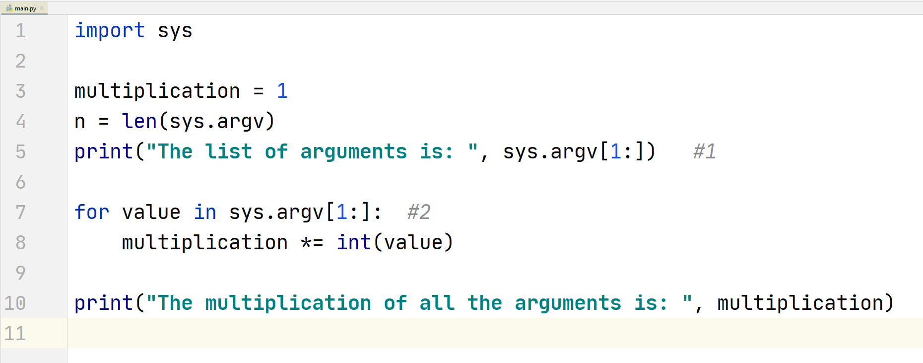 Python Command Line — TutorialBrain